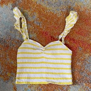 FREE PEOPLE Striped Tank Top